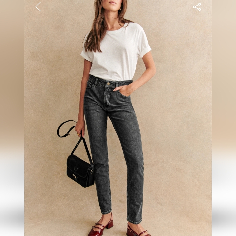 Sezane Le Slim Parfait Jeans - Picture 9 of 9